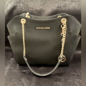 Michael Kors black shoulder bag